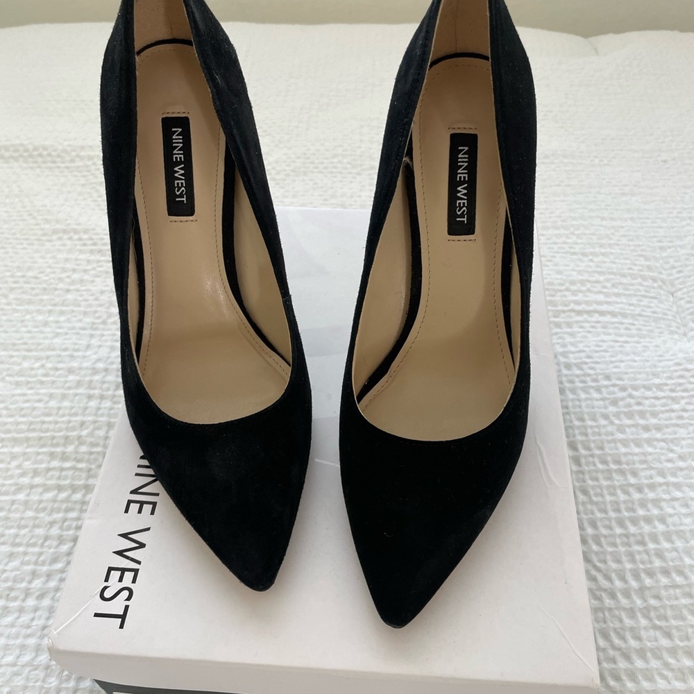 Nine West Tatiana Black Heels